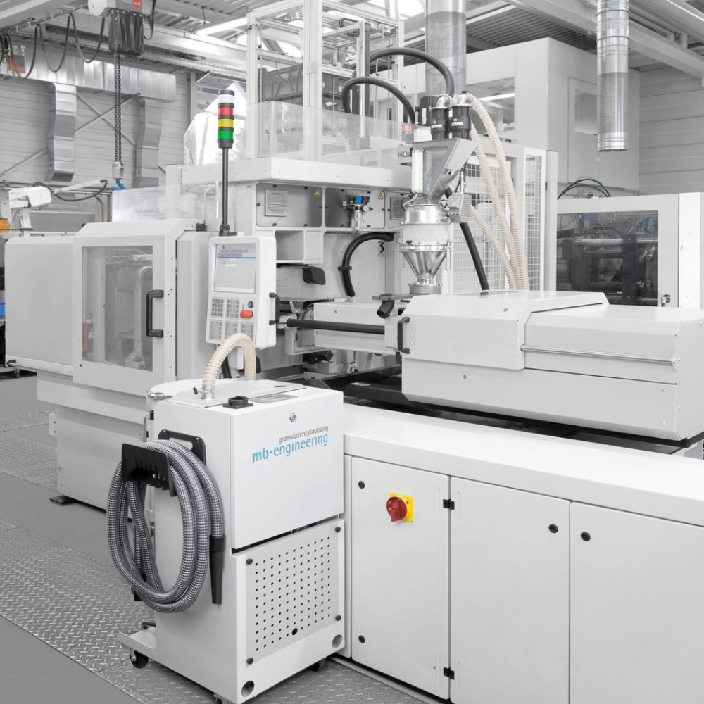 SGM mit Granulat-Entstauber TS5