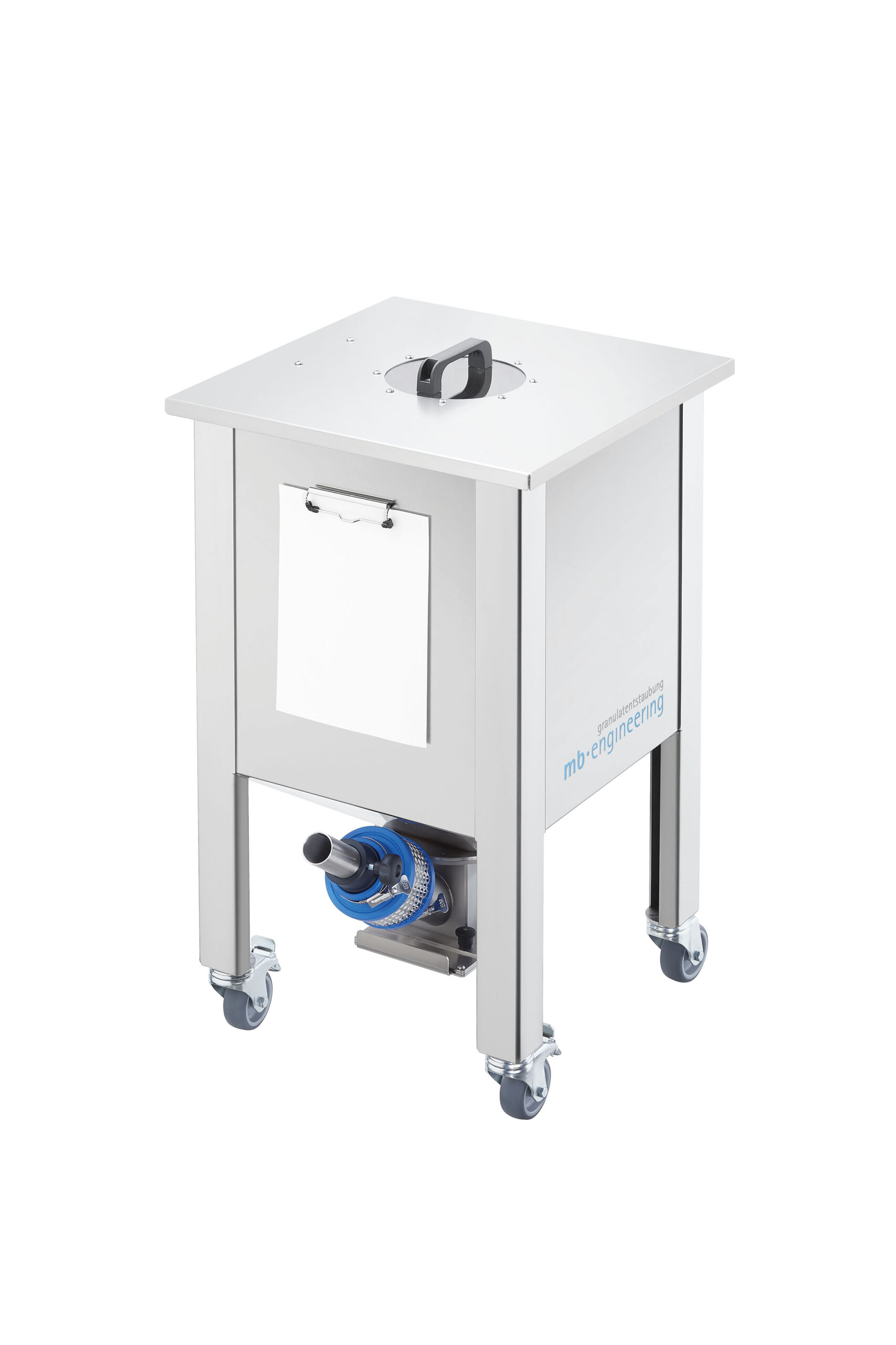 Edelstahlcontainer geschlossen